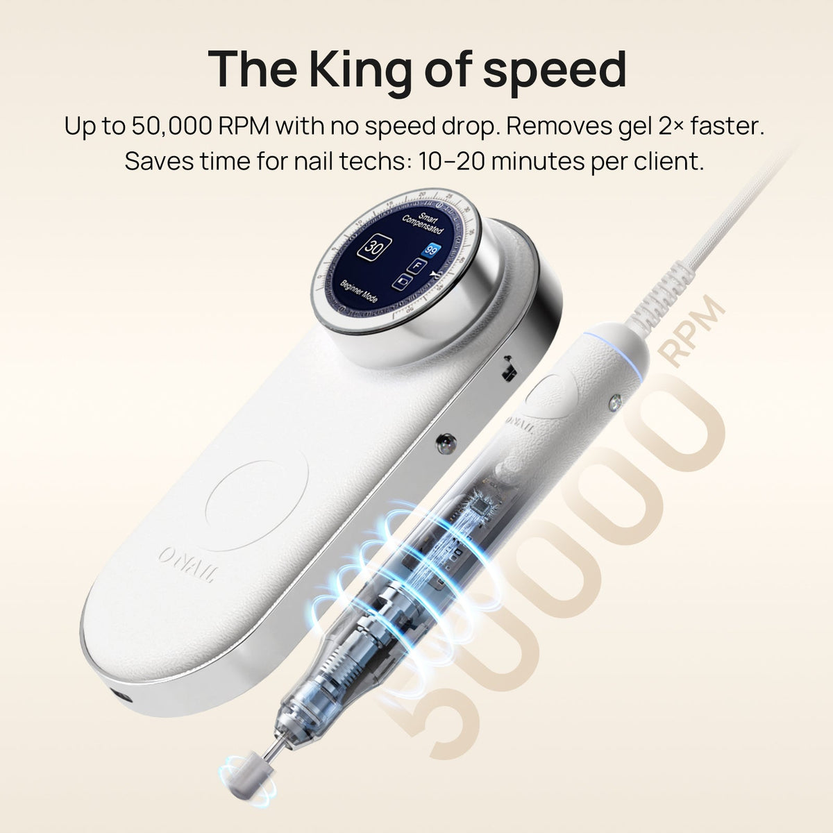 Sistema per manicure intelligente | SUNX PRO MAX + Fresa per unghie Pro Max