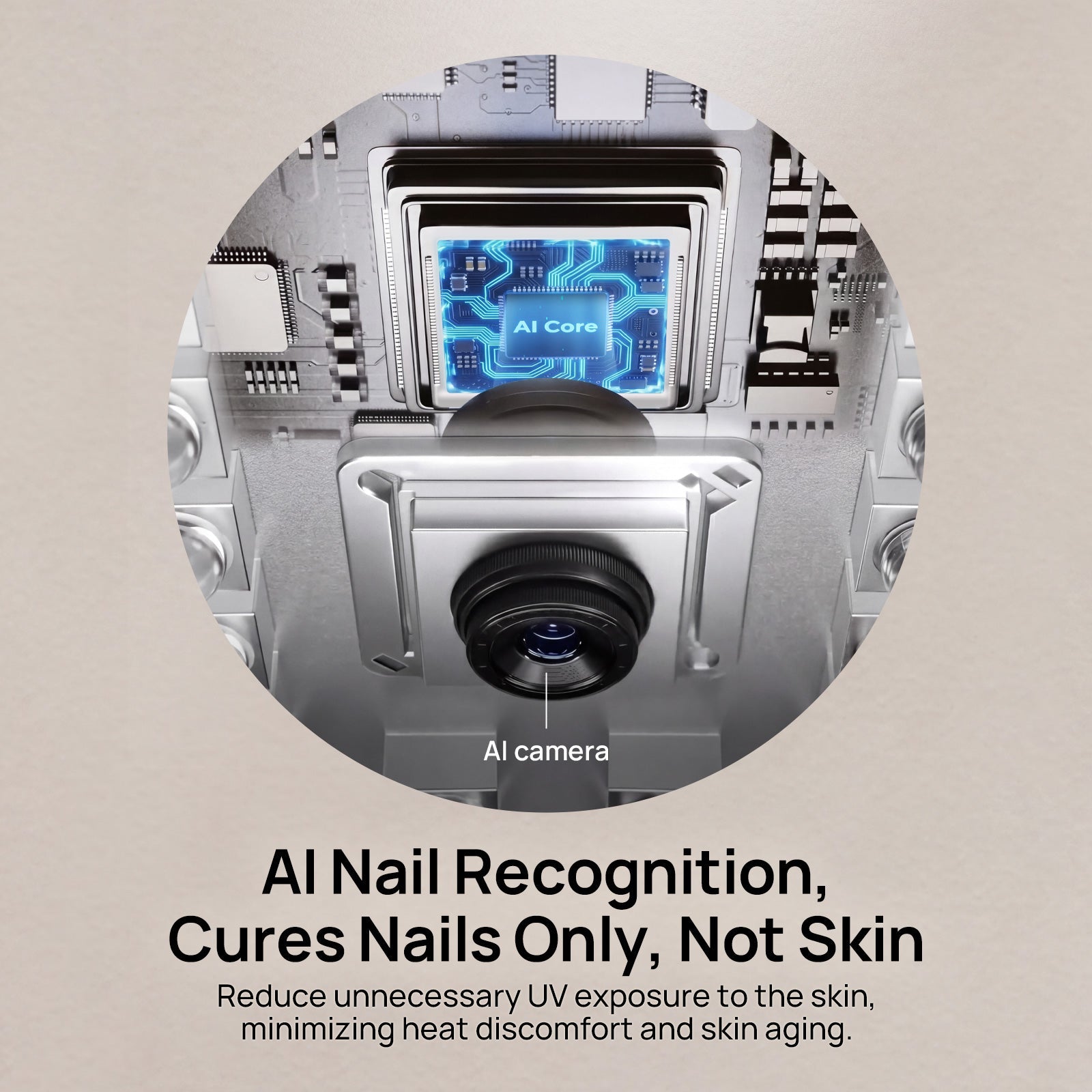O NAIL Rechargeable AI Nail Lamp - SUNX PRO MAX