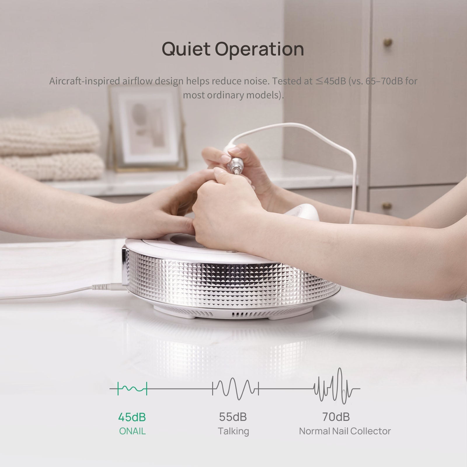 O NAIL Corded Nail Dust Collector Tornado No.1