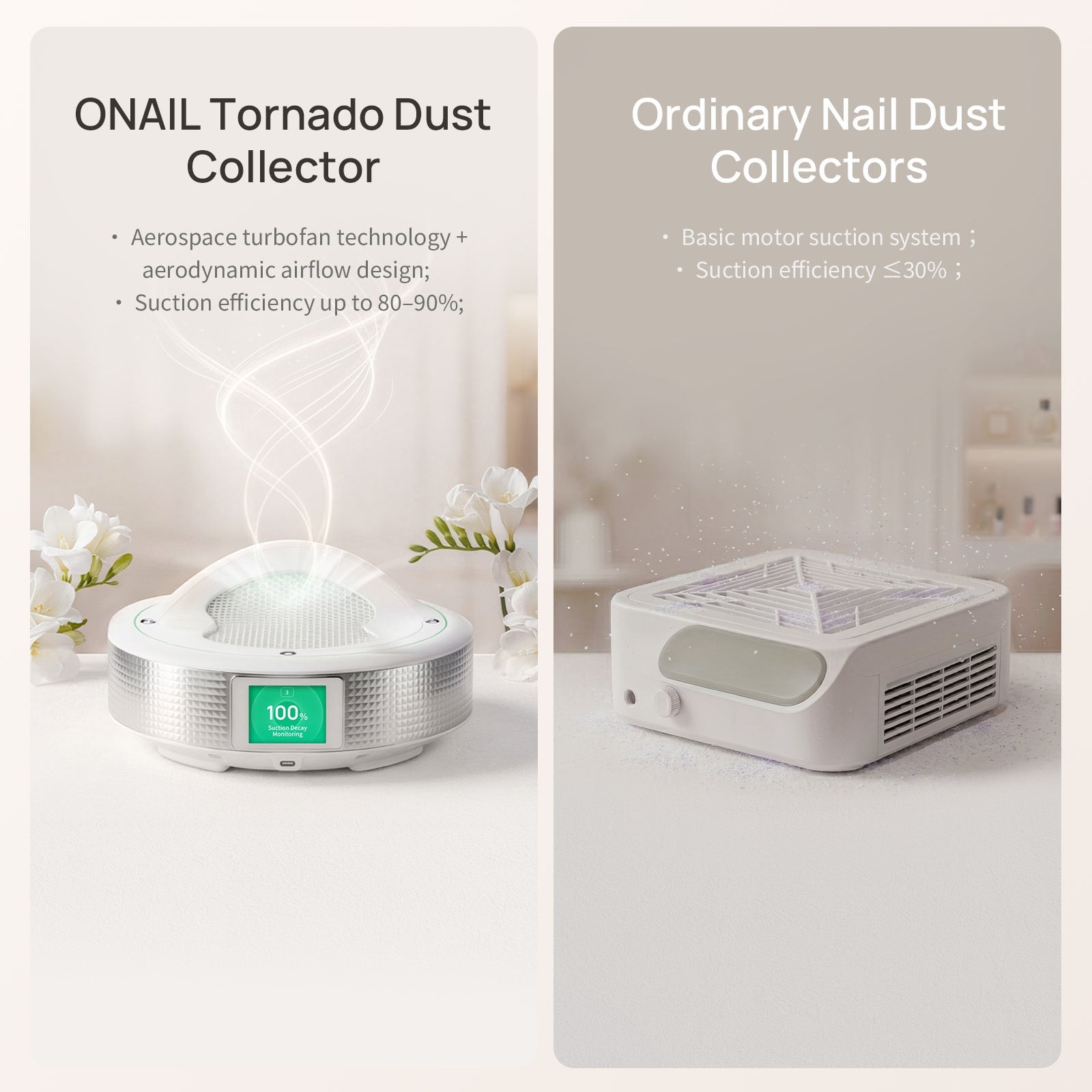 O NAIL Corded Nail Dust Collector Tornado No.1