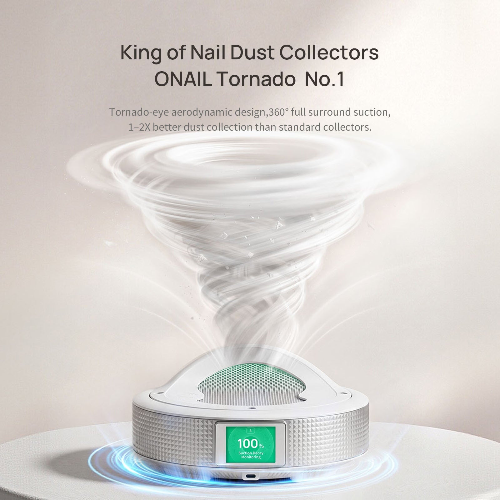 O NAIL Corded Nail Dust Collector Tornado No.1