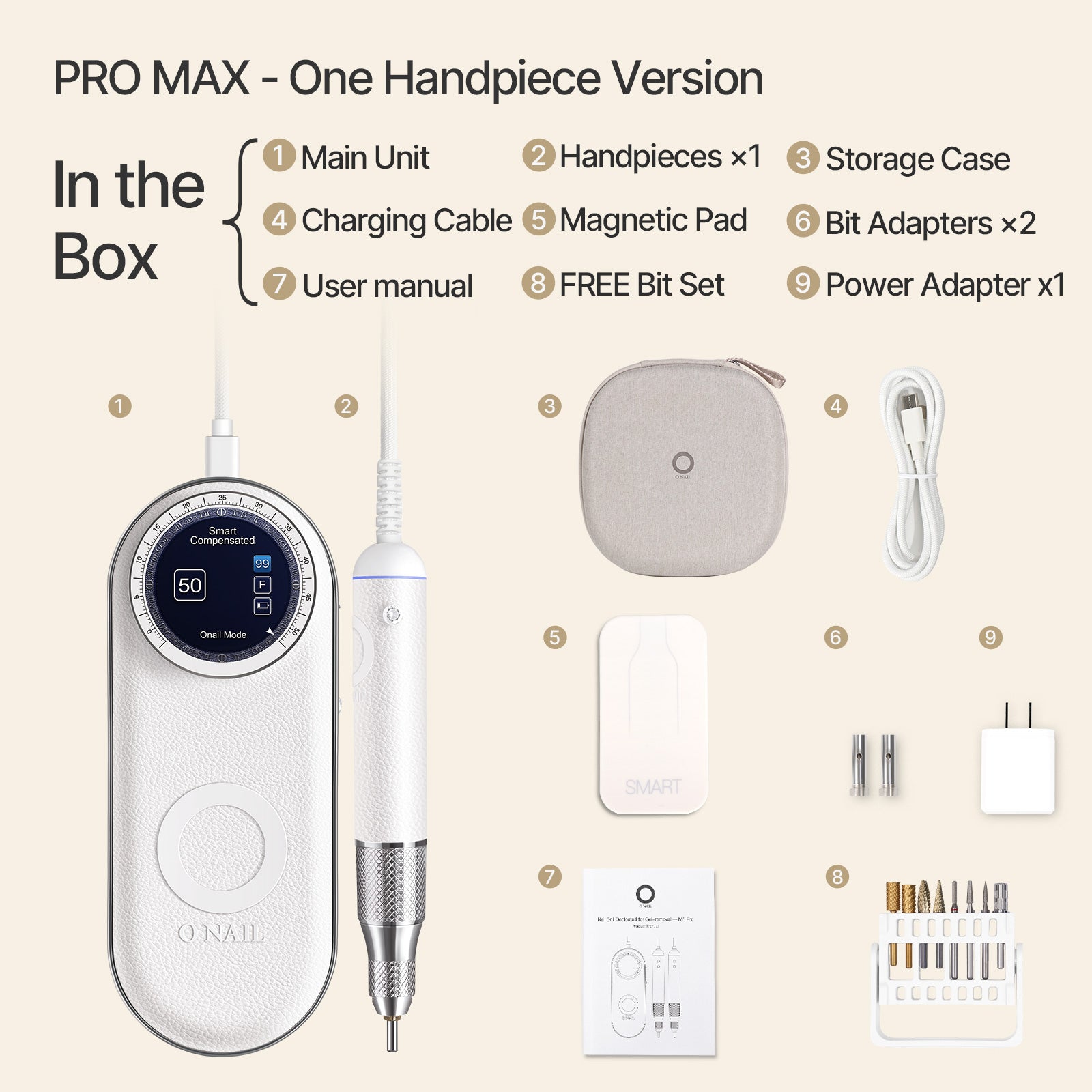 O NAIL Nail Drill Pro Max