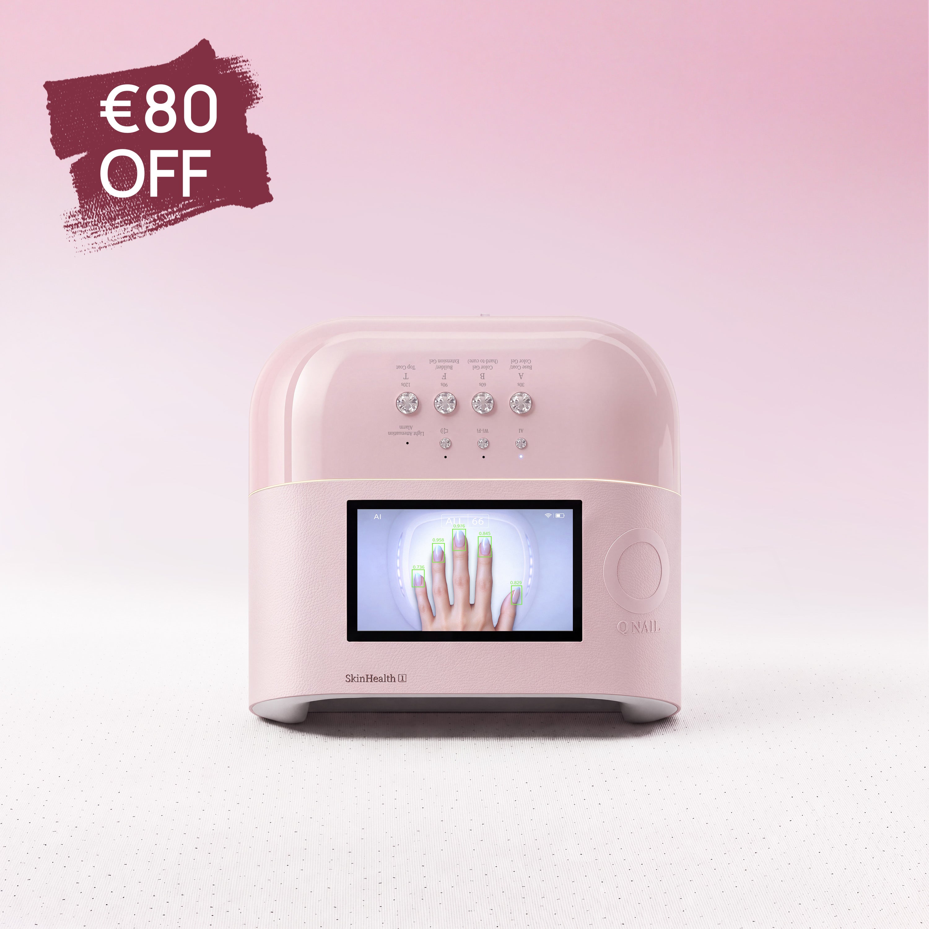 O NAIL Rechargeable AI Nail Lamp - SUNX PRO MAX
