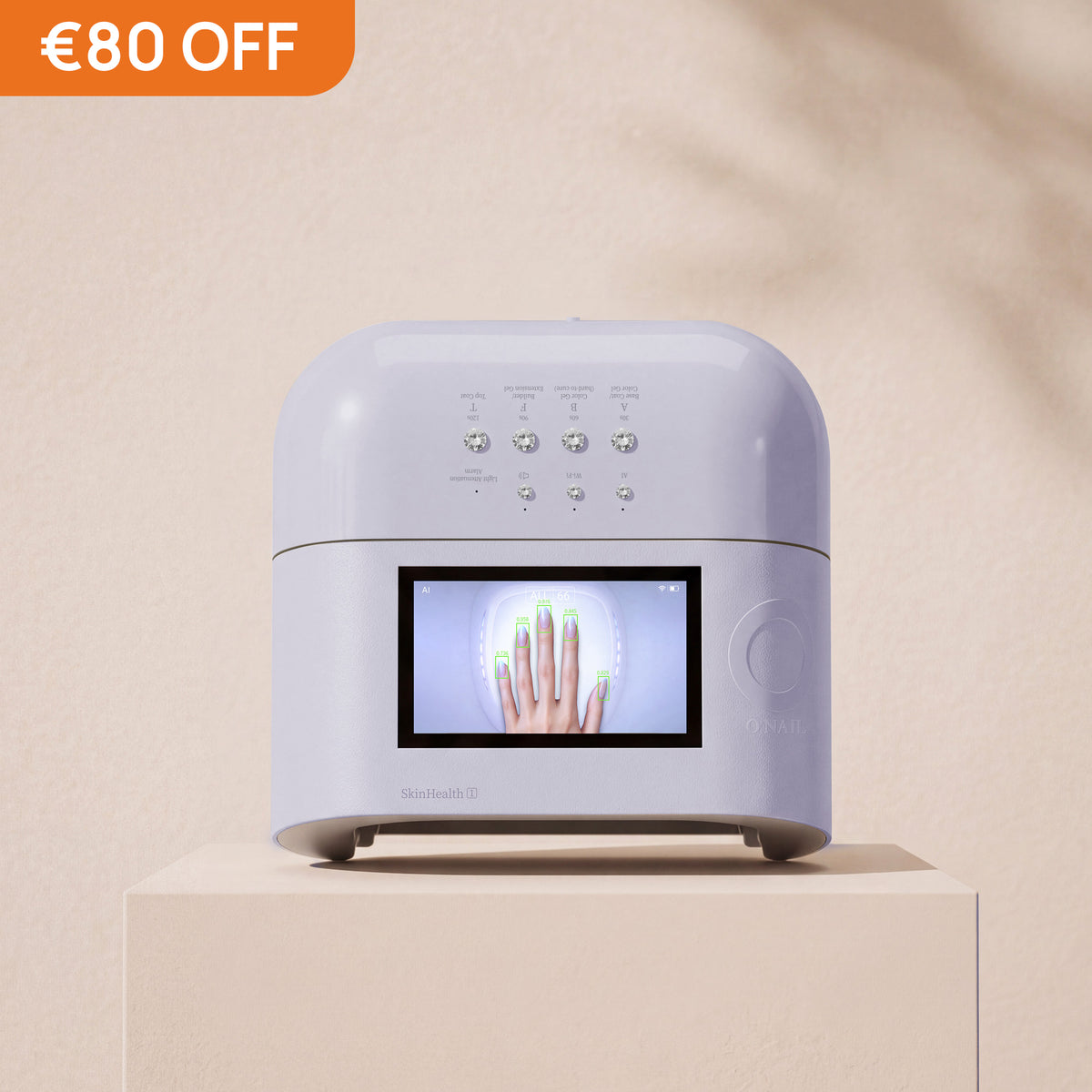 O NAIL Rechargeable AI Nail Lamp - SUNX PRO MAX