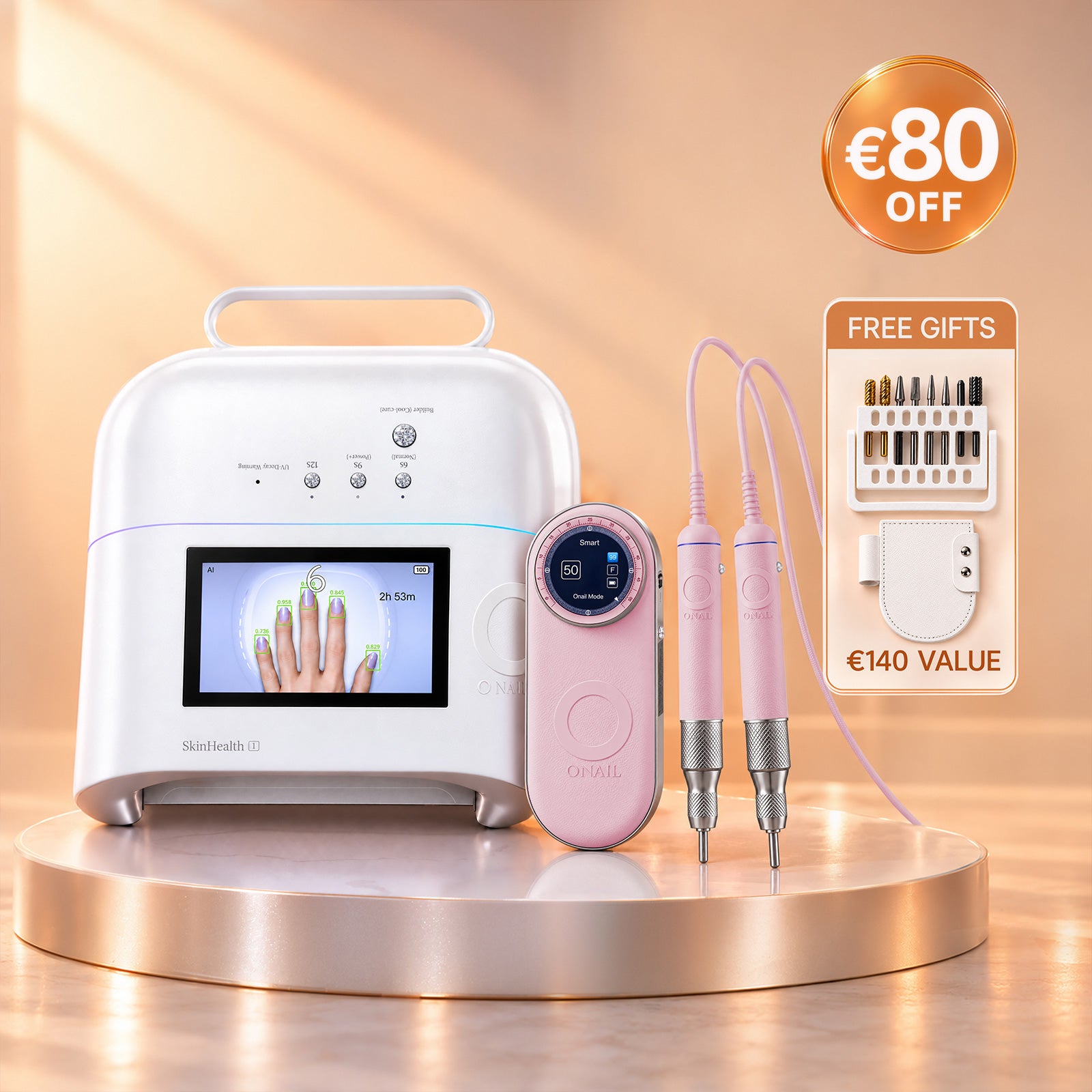 Smart Manicure System | ONAIL 1 PRO MAX + Pro Max Nail Drill