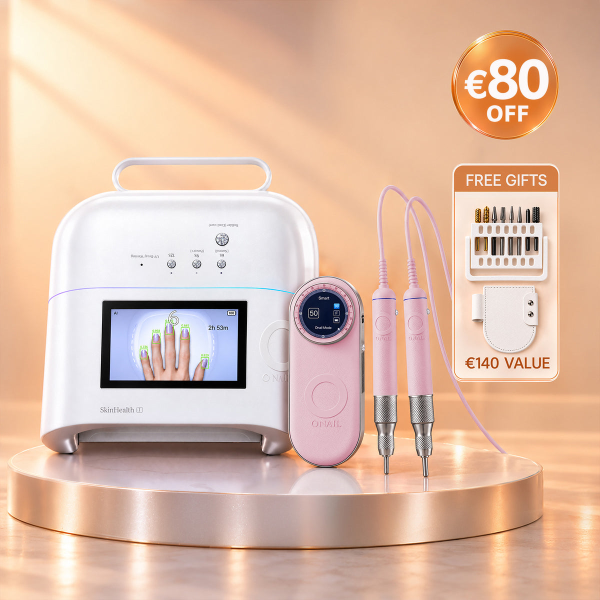 Smart Manicure System | ONAIL 1 PRO MAX + Pro Max Nail Drill