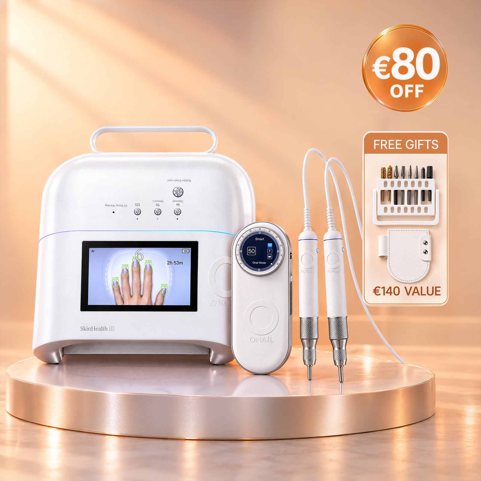 Smart Manicure System | ONAIL 1 PRO MAX + Pro Max Nail Drill