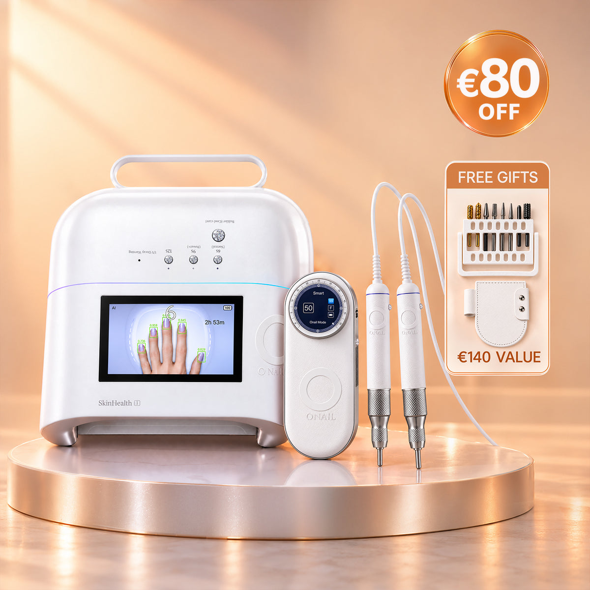 Smart Manicure System | ONAIL 1 PRO MAX + Pro Max Nail Drill