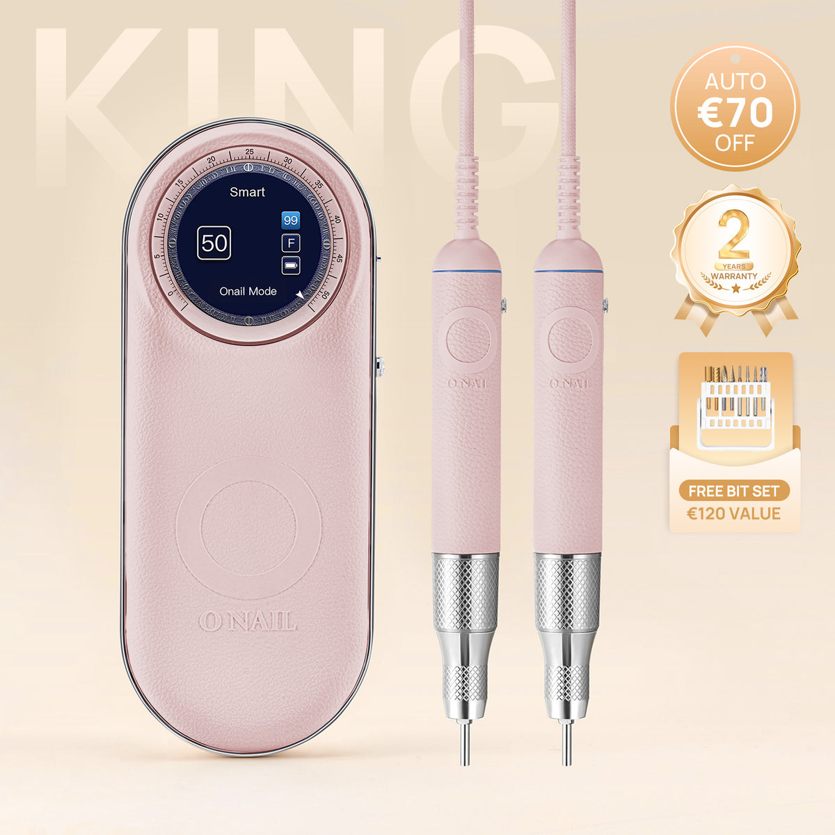 O NAIL Fresa per Unghie Pro Max