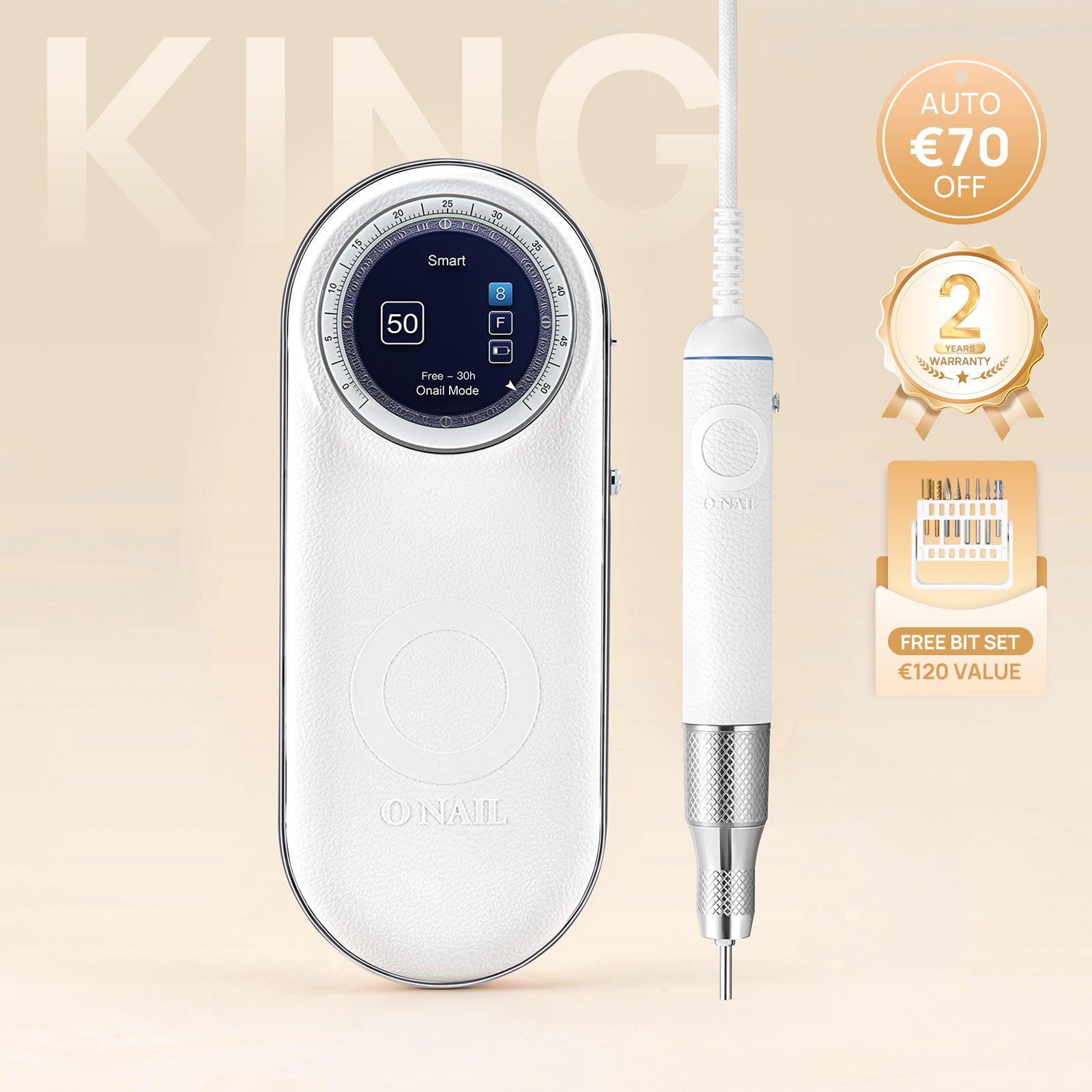 O NAIL Fresa per Unghie Pro Max