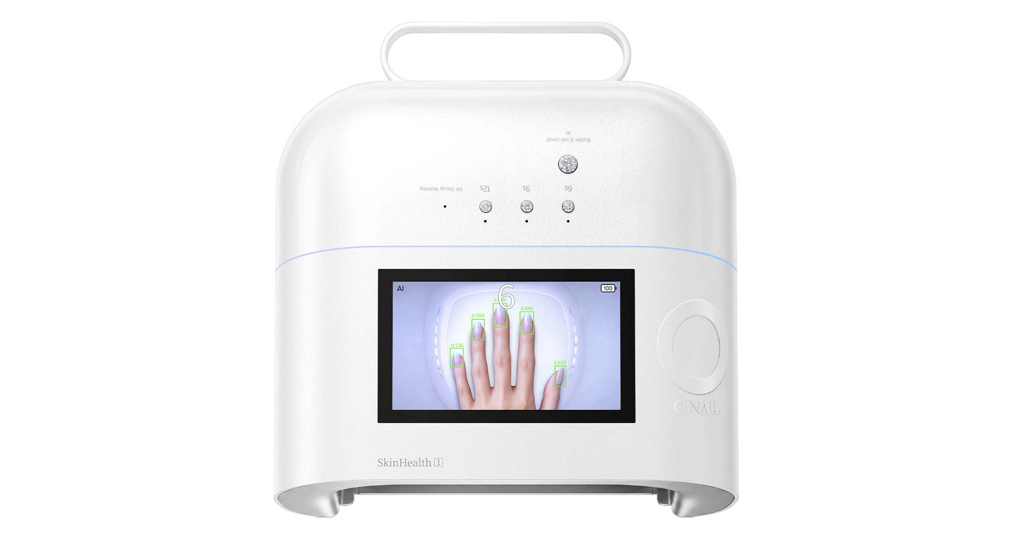 ONAIL 1 PRO MAX-Rechargeable AI Nail Lamp