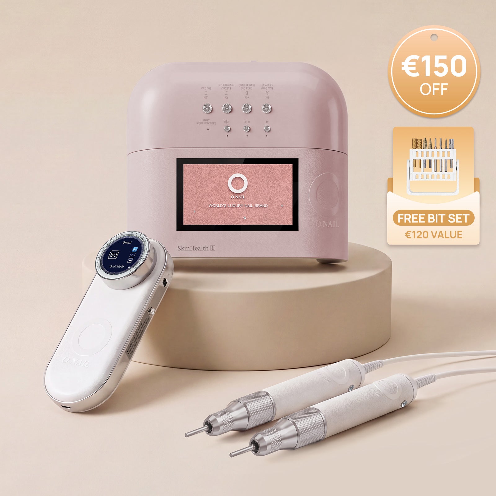 Sistema per manicure intelligente | SUNX PRO MAX + Fresa per unghie Pro Max