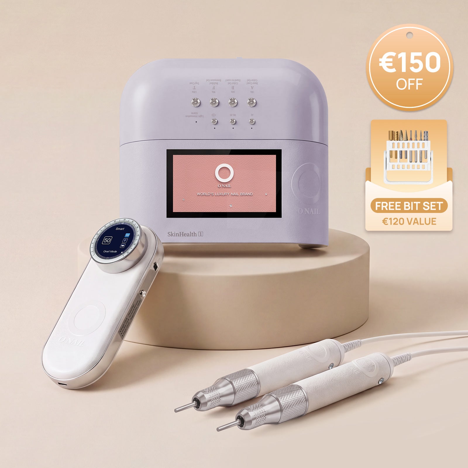 Sistema per manicure intelligente | SUNX PRO MAX + Fresa per unghie Pro Max