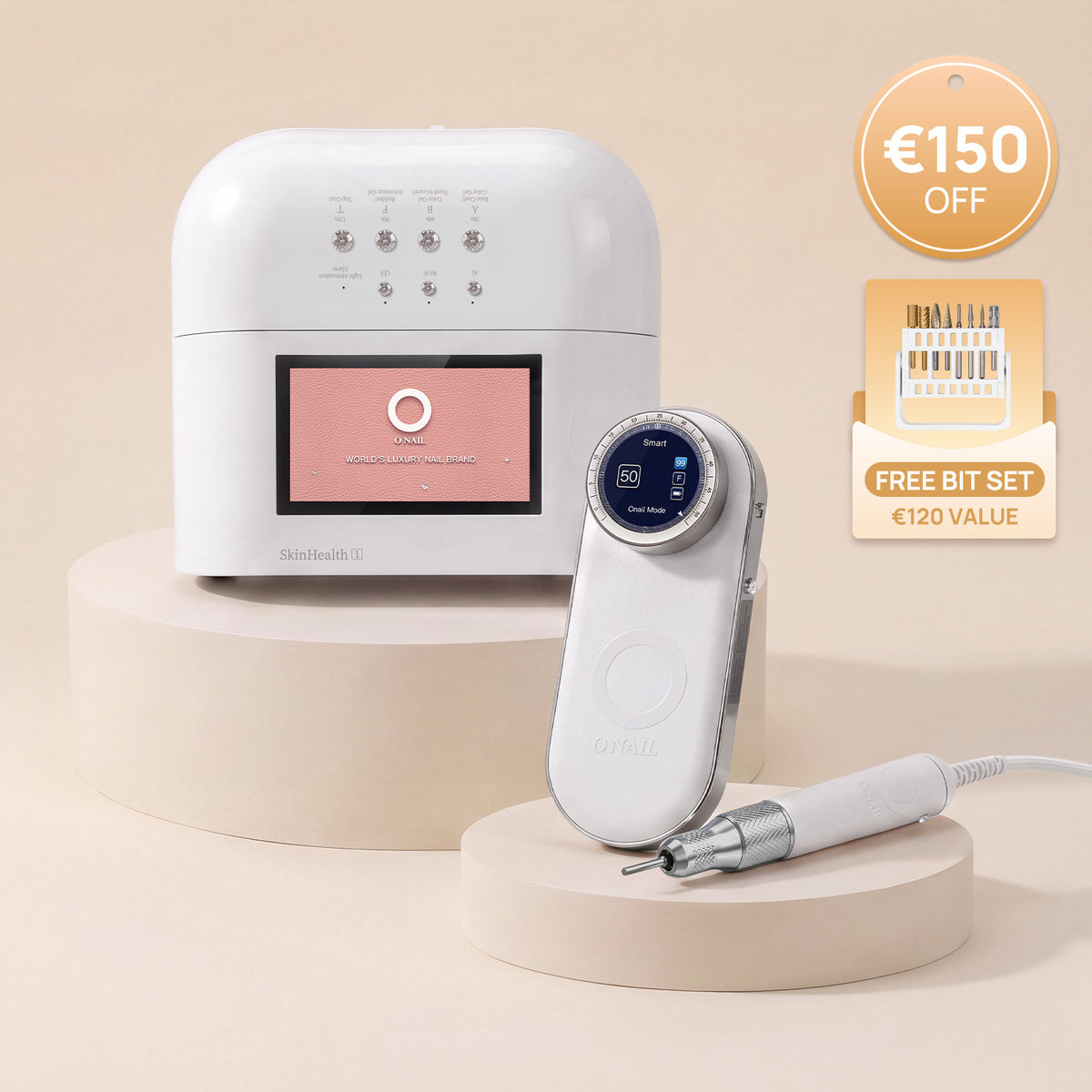 Sistema per manicure intelligente | SUNX PRO MAX + Fresa per unghie Pro Max