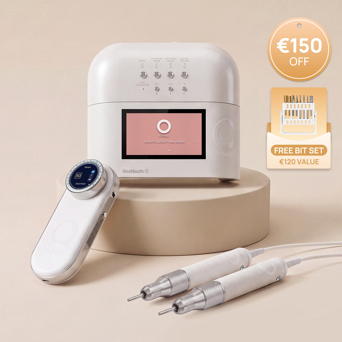 Sistema per manicure intelligente | SUNX PRO MAX + Fresa per unghie Pro Max