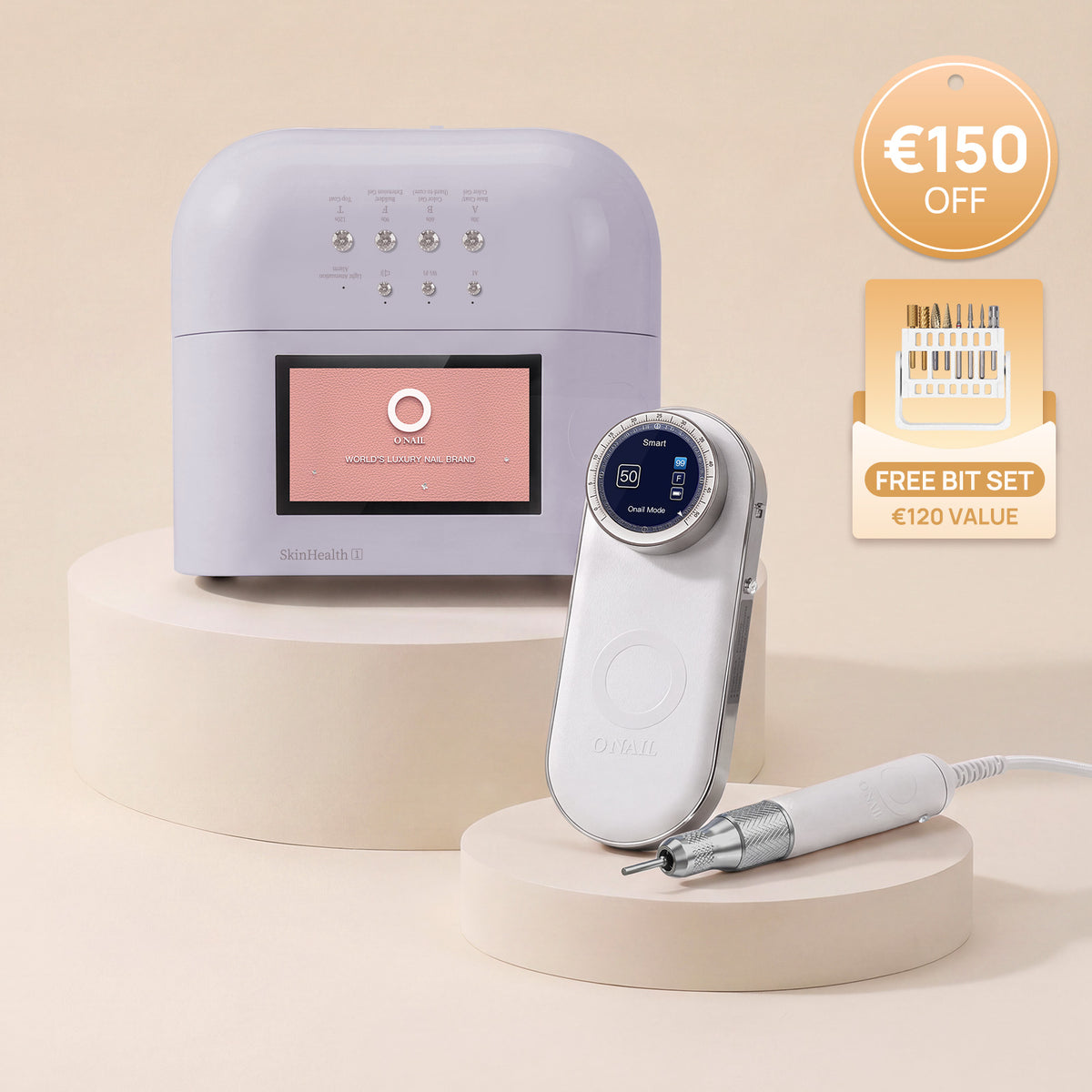 Sistema per manicure intelligente | SUNX PRO MAX + Fresa per unghie Pro Max