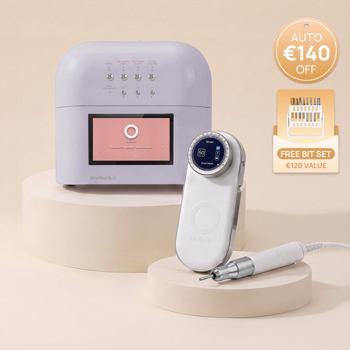 Sistema per manicure intelligente | SUNX PRO MAX + Fresa per unghie Pro Max